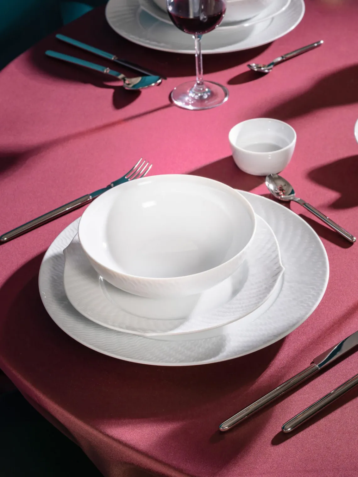 Best Meissen Assiettes plates artisanales en porcelaine No. 41, 2 pièces
