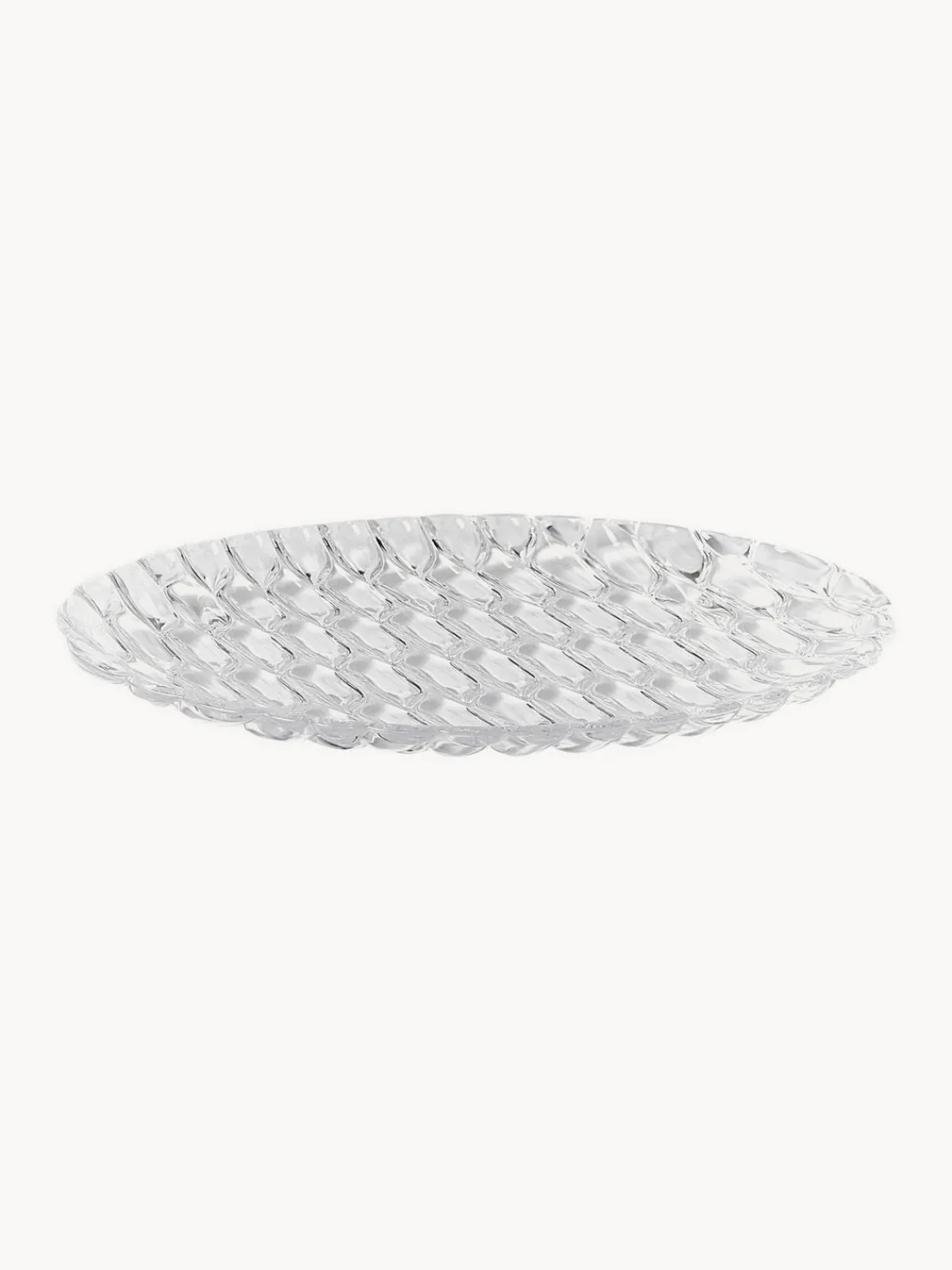 Fashion Kartell Assiettes plates avec motif texturé Jellies, 4 pièces
