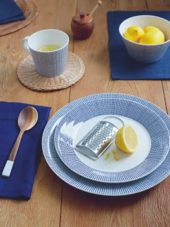 Hot ROYAL DOULTON Assiettes plates en porcelaine Pacific Blue, 6 élém.