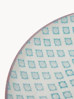 Discount Bloomingville Assiettes plates peintes à la main Patrizia, 3 élém.