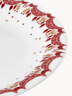 Fashion Bjørn Wiinblad Assiettes plates peintes à la main Guirlande, 4 pièces