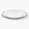 Outlet Cote Table Assiettes plates Perles, 3 pièces