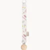 Fashion Cam Cam Copenhagen Attache tétine en coton bio Pressed Leaves