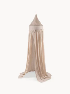 Clearance Sebra Baldaquin en coton bio Stars Pêche
