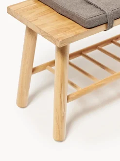 Best Bloomingville Banc en bois d'hévéa Linde