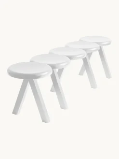 Hot Driade Banc en chêne Millepiedi Chêne blanc laqué