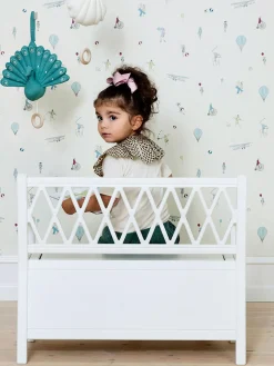Outlet Cam Cam Copenhagen Banc pour enfant avec rangement Harlequin