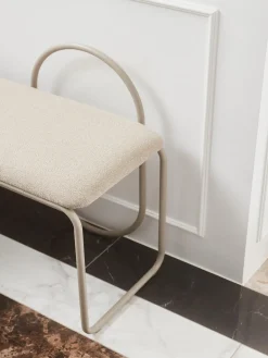 Online AYTM Banc rembourré Angui Tissu beige clair