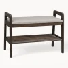 Best Rowico Banc rembourré en chêne Inverness