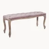 Online Bizzotto Banquette en velours Mathilde