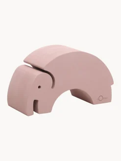 Online bObles Bascule Elephant, larg. 37 cm Vieux rose