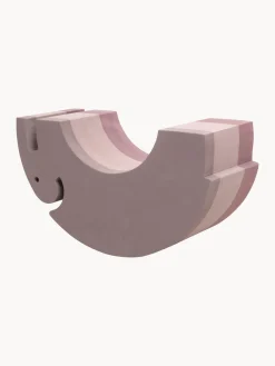 Best bObles Bascule Elephant, larg. 55 cm Mauve, rose pâle, vieux rose