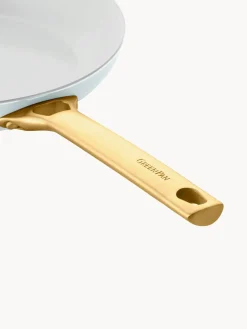 Best GreenPan Batterie de cuisine avec revêtement antiadhésif Padova, 10 élém. Bleu ciel, doré