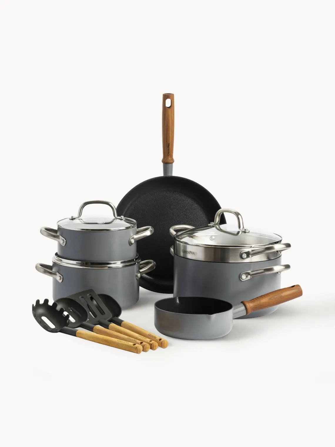 Online GreenPan Batterie de cuisine avec revêtement antiadhésif Mayflower Pro, 10 élém.