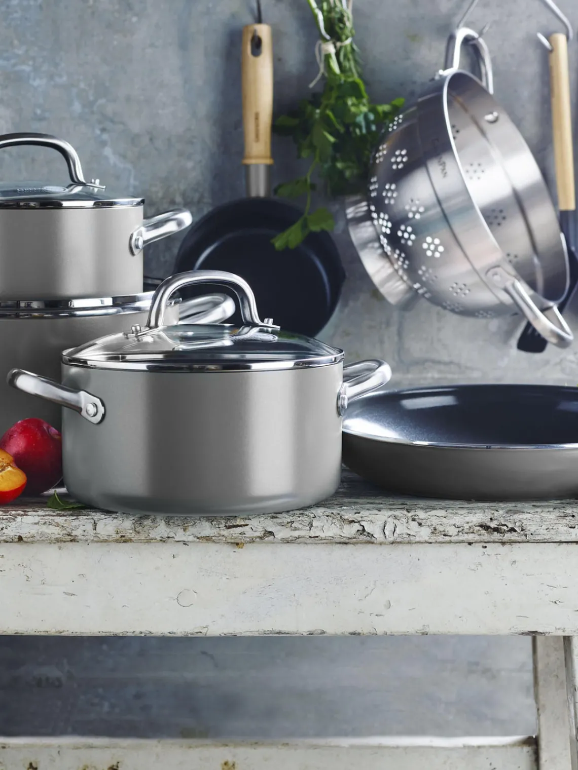 Online GreenPan Batterie de cuisine avec revêtement antiadhésif Mayflower Pro, 10 élém.
