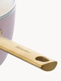 Outlet GreenPan Batterie de cuisine avec revêtement antiadhésif Padova, 10 élém. Rose, doré