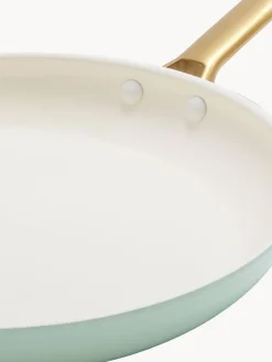 New GreenPan Batterie de cuisine avec revêtement antiadhésif Padova, 10 élém. Vert menthe, blanc crème, doré