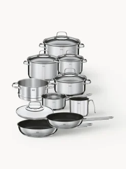Fashion RÖSLE Batterie de cuisine en acier inoxydable Elegance, 10 élém.