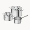 Clearance ZWILLING Batterie de cuisine en acier inoxydable TrueFlow, 3 pièces