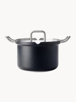 Discount BK Batterie de cuisine en acier inoxydable Q-Linair, 4 élém. Noir