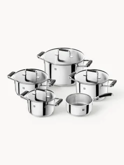 Hot ZWILLING Batterie de cuisine en acier inoxydable Poletto, 5 élém.