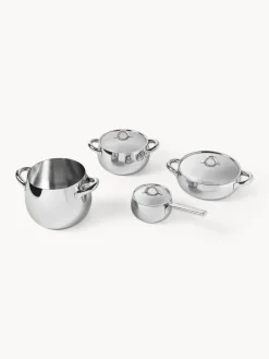Sale ALESSI Batterie de cuisine en acier inoxydable Mami, 4 élém.