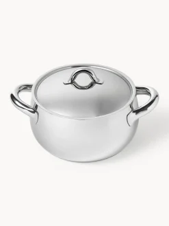 Sale ALESSI Batterie de cuisine en acier inoxydable Mami, 4 élém.