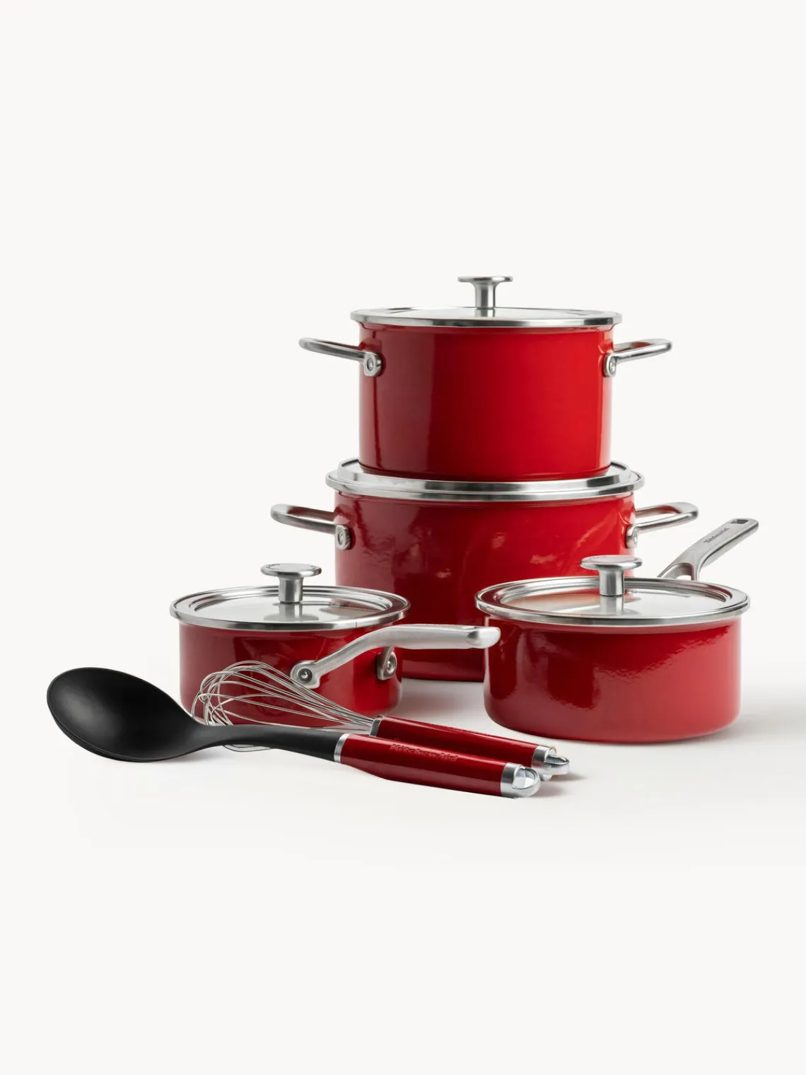 Outlet KitchenAid Batterie de cuisine , 10 élém.