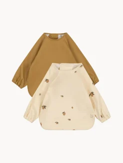 Best Konges Slojd Bavoirs avec manches Lemon, 2 élém. Motif citron