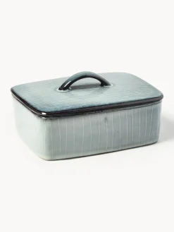 Online Broste Copenhagen Beurrier artisanal Nordic Sea Gris-bleu, chiné