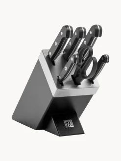 Clearance ZWILLING Bloc couteaux auto-affûtant Gourmet, 7 élém. Noir