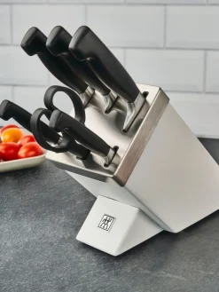 Online ZWILLING Bloc couteaux auto-affûtant Quatre Étoiles, 7 élém.