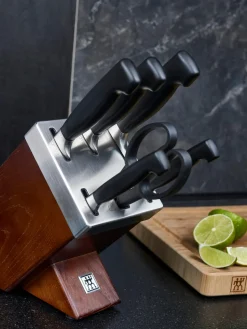 Clearance ZWILLING Bloc couteaux auto-affûtants Four Star, 7 élém.