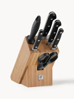 Best ZWILLING Bloc couteaux en bois de bambou Professional, 7 élém.