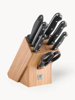 Best ZWILLING Bloc couteaux en bois de bambou Twin Chef, 8 élém.
