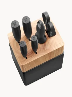 Best ZWILLING Bloc couteaux en bois d'hévéa Now, 7 élém.
