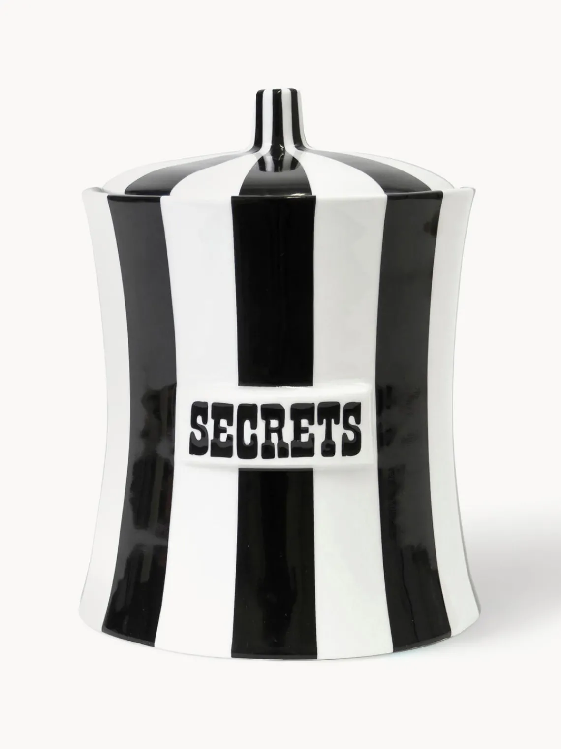 Fashion Jonathan Adler Bocal Secrets Noir, blanc