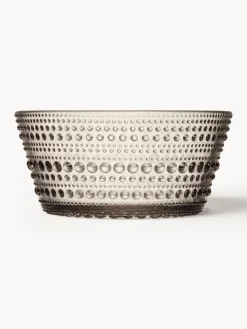 New iittala Bol à dip en verre Kastehelmi Beige, transparent