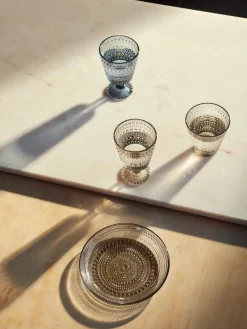 New iittala Bol à dip en verre Kastehelmi Beige, transparent