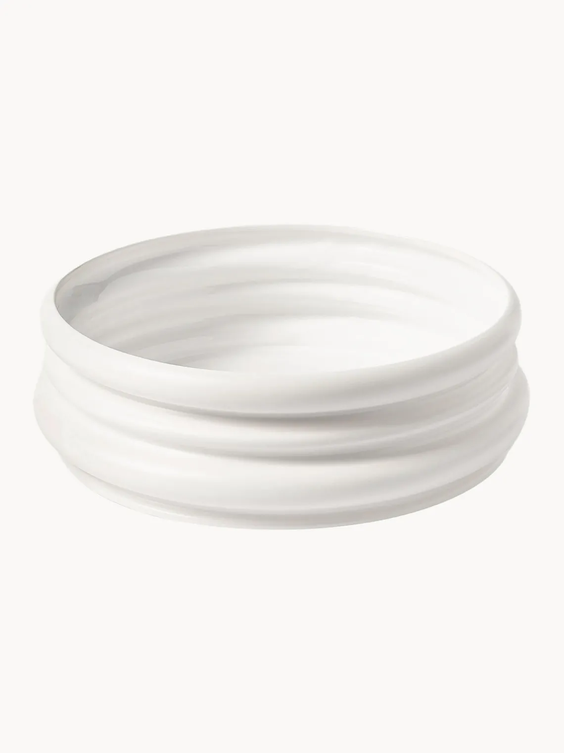 Outlet Driade Bol décoratif de céramique Ordini Blanc, mat