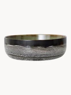 Online HKLIVING Bol en céramique émaillée peinte à la main 70's Tons gris