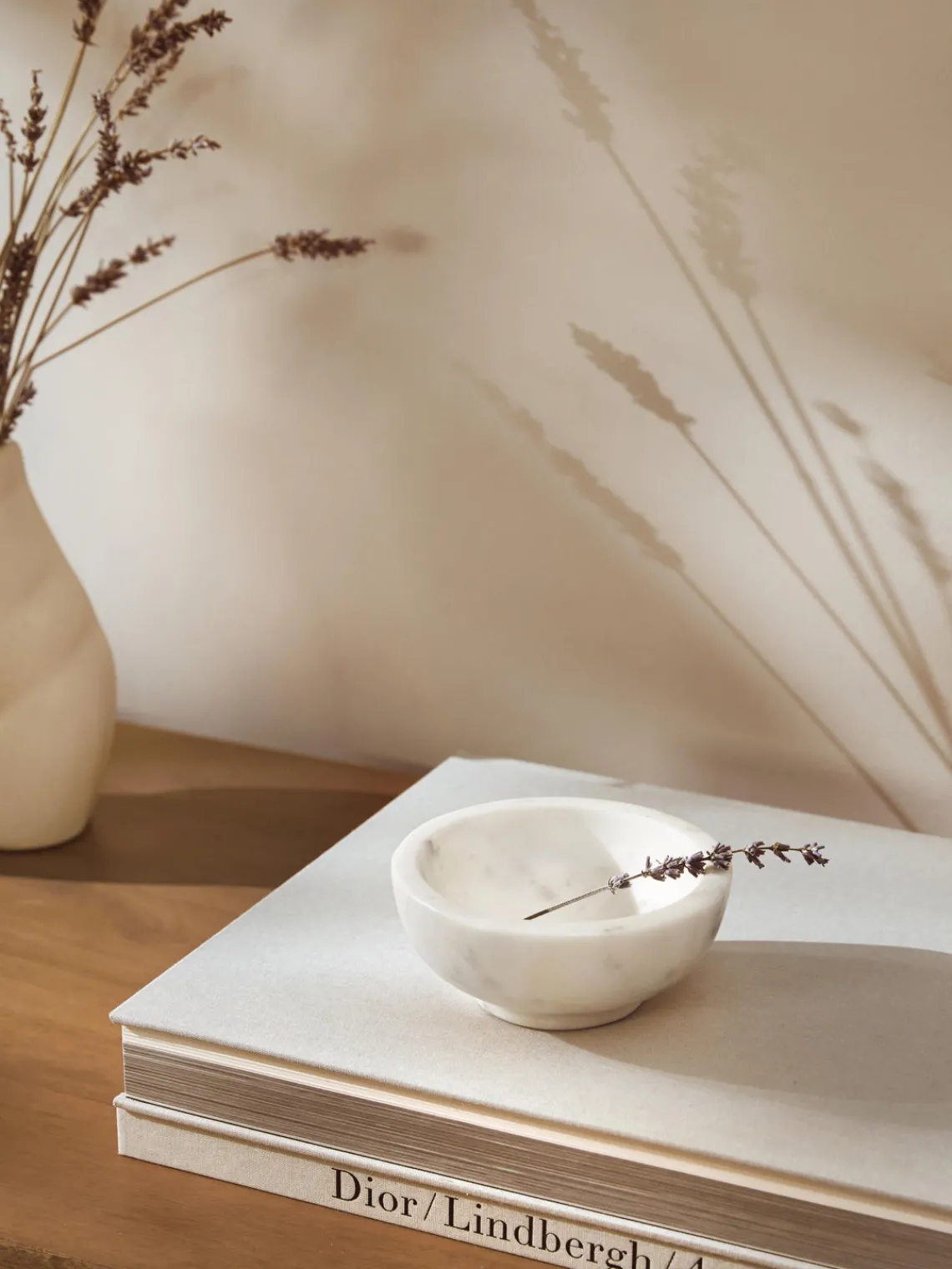 Best Nordal Bol en marbre blanc Lorka