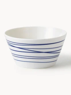 Clearance ROYAL DOULTON Bol en porcelaine Pacific Blue Ligné