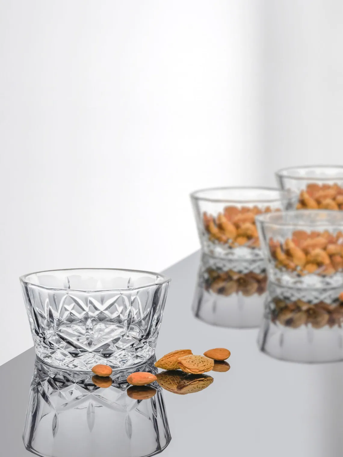 Clearance Aida Bol en verre Harvey, 4 pièces