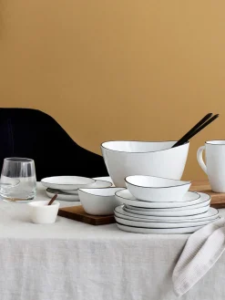 Fashion Broste Copenhagen Bol artisanal en porcelaine Salt