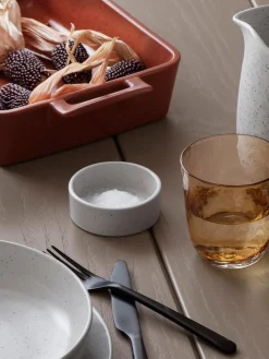 Clearance Broste Copenhagen Bols à dip artisanaux Nordic Vanilla, 4 pièces Blanc cassé, chiné