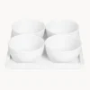 Clearance Meissen Bols à dip avec plateau de service Cosmopolitan, 5 élém.