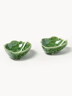 Outlet BORDALLO PINHEIRO Bols à dip peints à la main Cabbage, 6 pièces