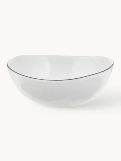 Hot Broste Copenhagen Bols artisanaux en porcelaine Salt, Ø 17 cm, 4 pièces