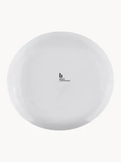 New Broste Copenhagen Bols artisanaux en porcelaine Salt, Ø 20 cm, 2 pièces